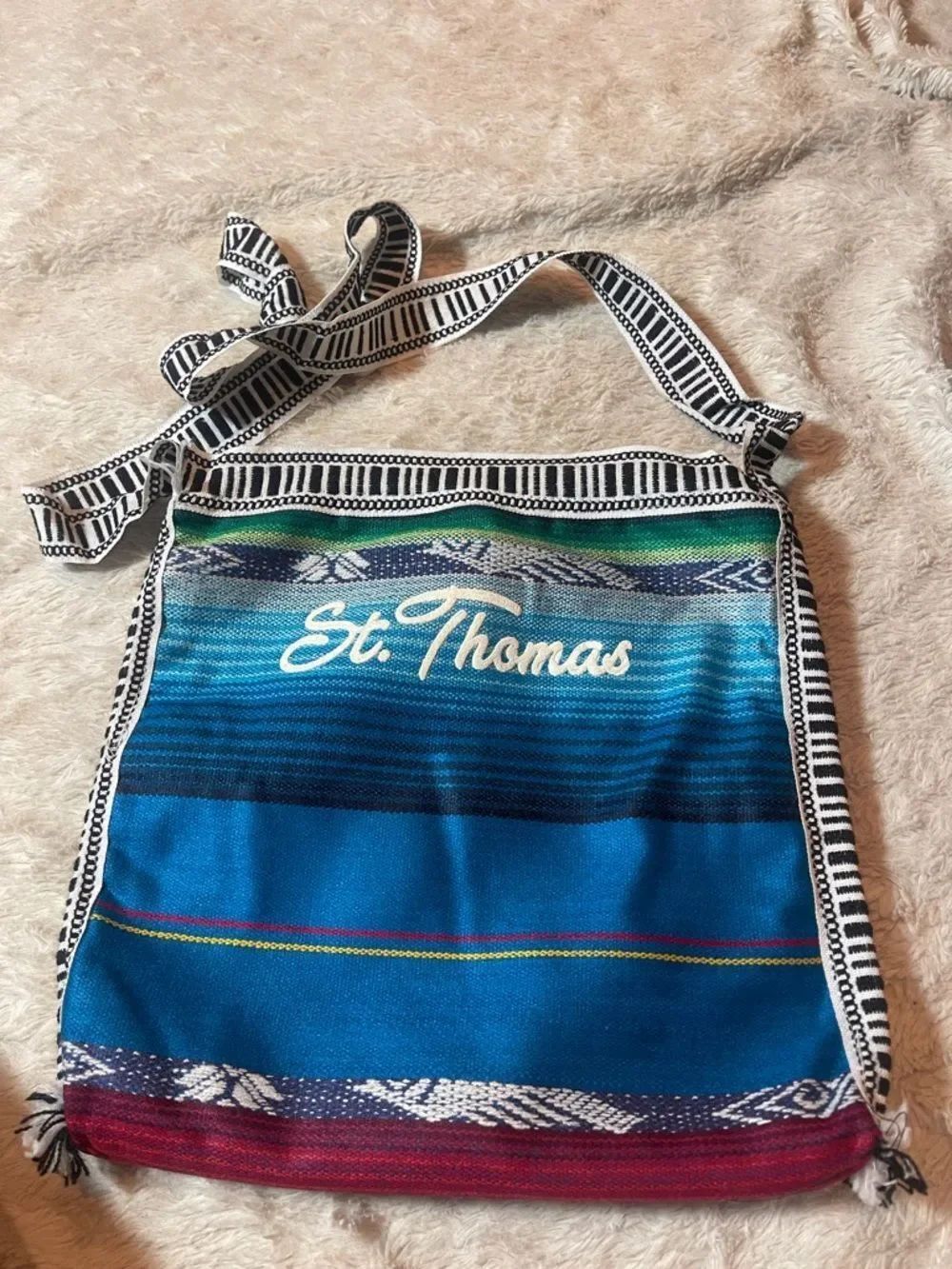 St Thomas Patterned Crossbody Bag